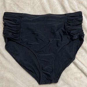 Plus Size Kona Sol black swim bottoms size 20w/22w